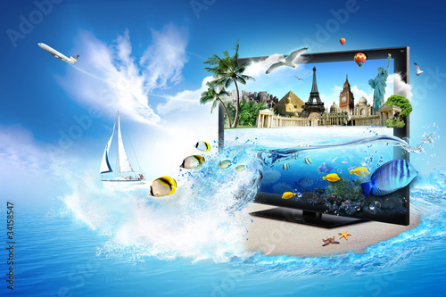 Photo : 3D TV - world in your home 3D TV - world in your home