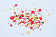 coloured sequins
