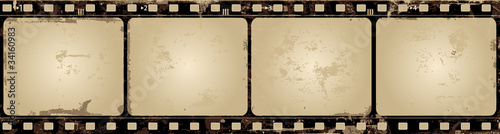 Vector: Grunge Vector Film Frame Grunge Vector Film Frame