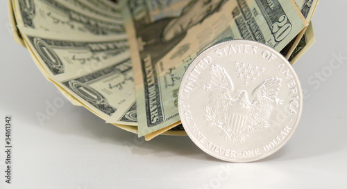 Photo: Us-amerikanische Dollar Us-amerikanische Dollar