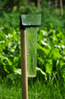 Rainfall measurement in garden