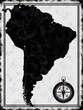 Map of South America