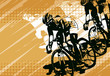 Photo : bicycle racing