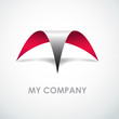 Abstract Logo Business. The spider # Vector