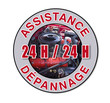 Bouton assistance dépannage 24 h / 24 h
