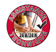 label assistance technique 24 h / 24 h
