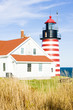 West Quoddy Head Lighthouse, Maine, USA