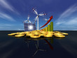 Erneuerbare Energien, Gold - Motiv 1 Erneuerbare Energien, Gold - Motiv 1