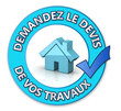 Bouton bleu 