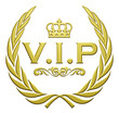 V.I.P Golden Laurel Wreath