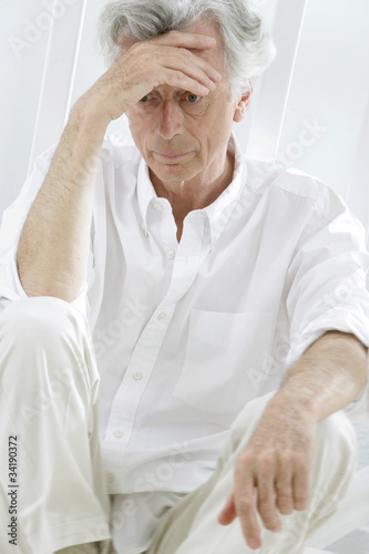 Photo: Déprime d'un homme Déprime d'un homme