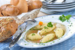 Gut bürgerliche Grießnockerlsuppe