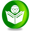 E-learning glossy icon E-learning glossy icon