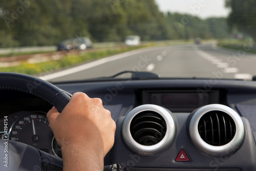 Foto: Driving a car Driving a car