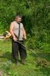 work in garden