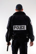 Photographie : policier tonfa arme s�curit�