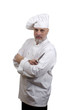 Portrait of a Chef with a Knife