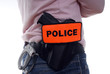 brassard police uniforme policeman