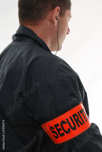 Photo: agent de sécurité brassard agent de sécurité brassard