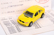 Toy car and account Toy car and account