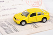 Toy car and account