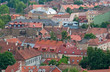 Vilnius old town roofs