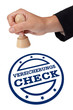 Stempel Versicherungs-Check