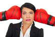 Stressed executive under pressure