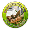 Visuel "cosmétiques bio dans paraben"