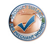 Label product suitable for pregnant women