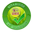 Label "vitamines et minéraux"