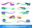 Collection of colour arrows