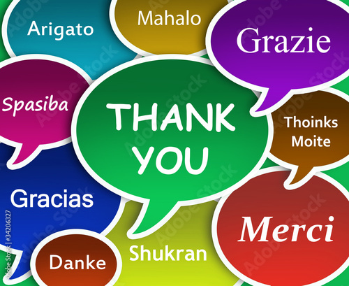 Illustration: Thank you cloud Thank you cloud
