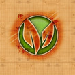 Ecology bio green wood corporate logo template