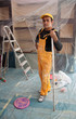 Photo: painting by painters construction workers workman painting by painters construction workers workman