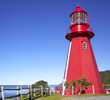 La Martre Lighthouse, Gaspesie, Quebec, Canada