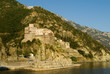 Sunset at Dionysiou monastery, Mount Athos