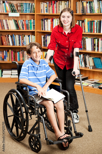 Photo: Disabled Kids at School Disabled Kids at School
