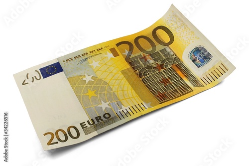 Photo: 200 Euroschein 200 Euroschein