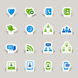 Papercut - Social media icons