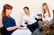 Married couple consults at the psychologist Married couple consults at the psychologist