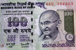 Mahatma Gandhi on Indian currency note