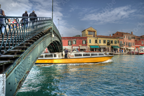 Photo: Ponte Vivarini Bridge, Murano Island, Italy. Ponte Vivarini Bridge, Murano Island, Italy.