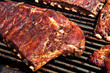 BBQ Ribs on Grill