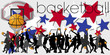 Basketball Players silhouettes collection Basketball Players silhouettes collection