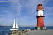 Foto: Warnemünde Leuchtturm Warnemünde Leuchtturm