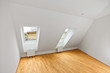 modern attic flat