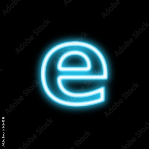 Illustration: e,アルファベット、小文字 e,アルファベット、小文字
