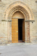 Italy, Bologna Saint Francesco church door.