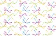 Seamless pattern with dragonflies. Vector illustration